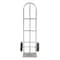 Vestil Galvanized Steel P-Handle Truck with Hard Rubber Wheels, 500 Lb. Capacity, Gray SPHT-500S-HR - alternate 7